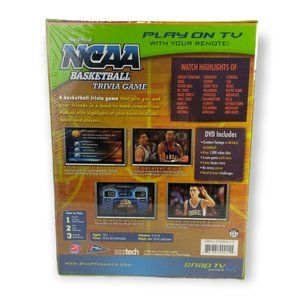 Snap TV NCAA Basketball Trivia DVD Game 2 to 8 Players (New)